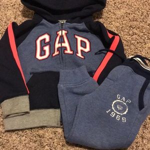 Authentic GAP toddler sweat outfit.